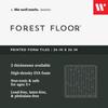 Forest Floor 5/8 Inch Thick Printed Foam Tiles, Premium Wood Grain Interlocking Foam Floor Mats, Anti-Fatigue Flooring, Mahogany, 16 Sq Ft view 2