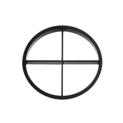 WAC Lighting LENS-16P-CRL-BK 2" Diameter Cross Louver Filter, Black