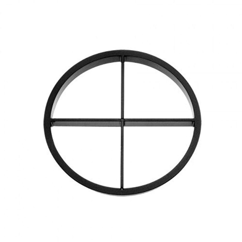 WAC Lighting LENS-16P-CRL-BK 2" Diameter Cross Louver Filter, Black