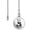 GRAPHICS & MORE I Love Pandas with Bamboo Shoots Ceiling Fan and Light Pull Chain view 2