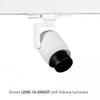 WAC Lighting LENS-11-SNOOT-WT 1.38" Diameter Snoot for Track Heads view 2