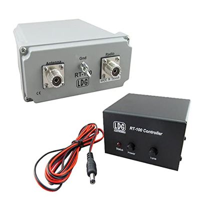 RT/RC-100 LDG Electronics RT-100 Watt Remote Mount Tuner and RC-100 Control Unit