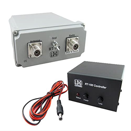 RT/RC-100 LDG Electronics RT-100 Watt Remote Mount Tuner and RC-100 Control Unit