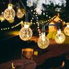 K JINGKELAI Solar String Lights Christmas Solar String Lights 30 LED Solar Globe String Fairy Lights for Christmas,Wedding,Outdoor,XmasTree,Garden,Patio,Party,Lawn Decoration view 2