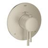 Grohe 19988EN1 Essence New 2-Handle Dual Function Thermostatic Trim With Control Module, Brushed Nickel view 1