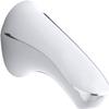 Kohler K-5328-CP Refinia Wall-Mount Non-Diverter Bath Spout, Polished Chrome view 1