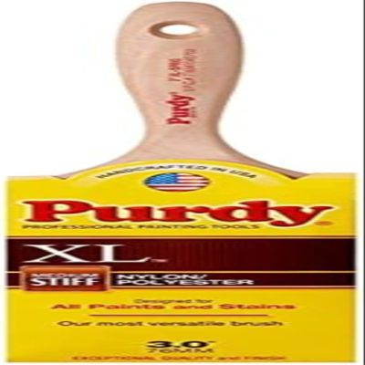 Purdy 144380340 XL Series Sprig Flat Trim Paint Brush, 4 inch