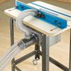 Dust Right Router Table Dual Port - ABS Plastic Router Table Dust Port for 4 Dust Hose or Dust Right Handle - Effortless Dust Collection System for Single-Source Extraction and Versatile Fittings view 2