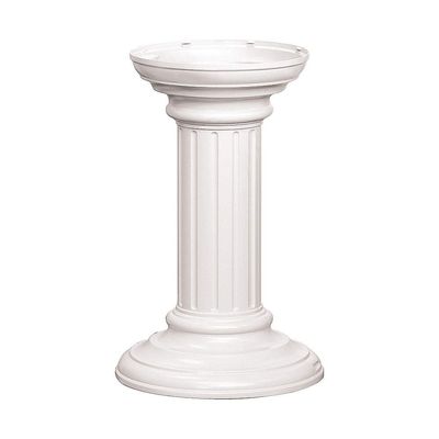 Salsbury Industries 3396WHT Regency Decorative Pedestal Cover Tall, White