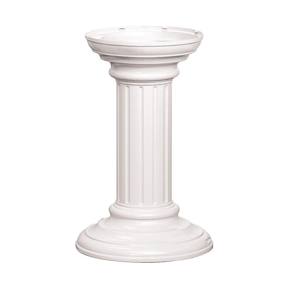 Salsbury Industries 3396WHT Regency Decorative Pedestal Cover Tall, White
