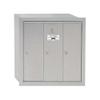 Salsbury Industries 3503ARU Recessed Mounted Vertical Mailbox with 3 Doors and USPS Access, Aluminum view 1
