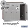 Salsbury Industries Mailbox, 30 lb, Recessed, 3504ARU - 1 Each view 2
