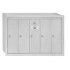 Salsbury Industries 3505ARU Recessed Mounted Vertical Mailbox with 5 Doors and USPS Access, Aluminum view 1