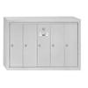 Salsbury Industries Mailbox, Aluminum, Powder Coated, 5 Doors, Surface, 3505ASU - 1 Each view 1