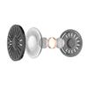 Koss KPH30iK On-Ear Headphones, in-Line Microphone and Touch Remote Control, D-Profile Design, Wired with 3.5mm Plug, Dark Grey and Black view 2
