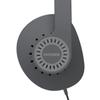 Koss KPH30iK On-Ear Headphones, in-Line Microphone and Touch Remote Control, D-Profile Design, Wired with 3.5mm Plug, Dark Grey and Black view 4