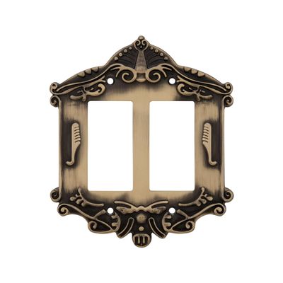 Nostalgic Warehouse Victorian Light Switch Cover Plate