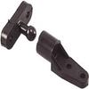 PERKO Door Catch BLK Polymer 2PK view 1