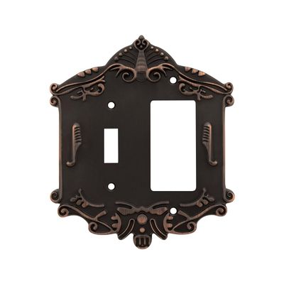 Nostalgic Warehouse Victorian Light Switch Cover Plate