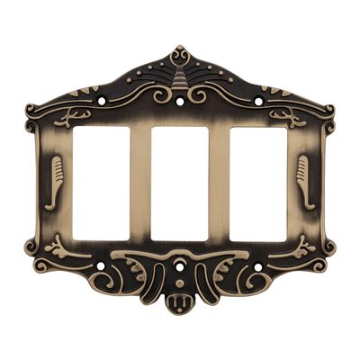 Nostalgic Warehouse Victorian Light Switch Cover Plate