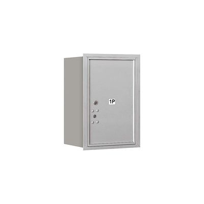 Salsbury Industries 3706S-1PARP 4C Horizontal Mailbox, Aluminum