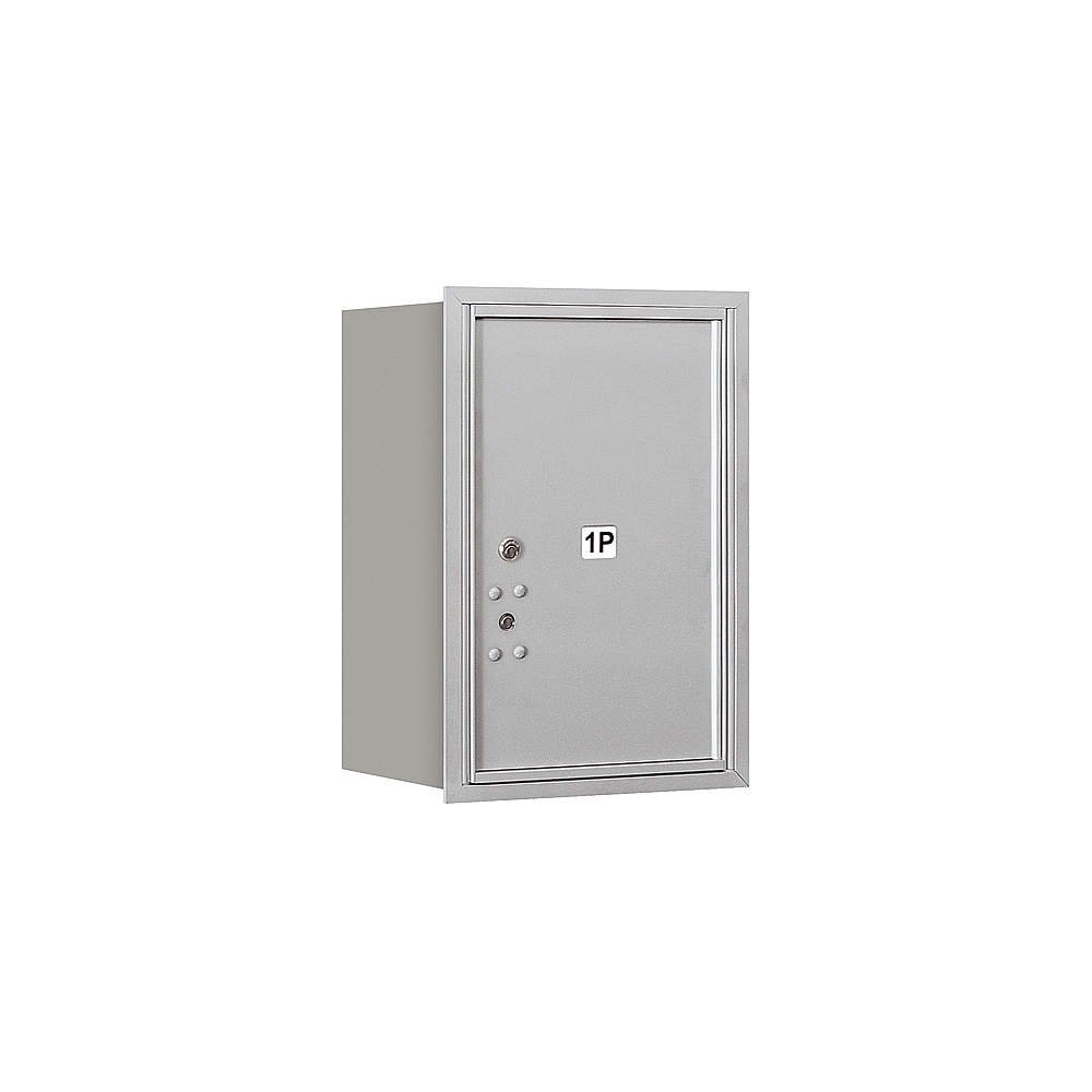 Salsbury Industries 3706S-1PARP 4C Horizontal Mailbox, Aluminum