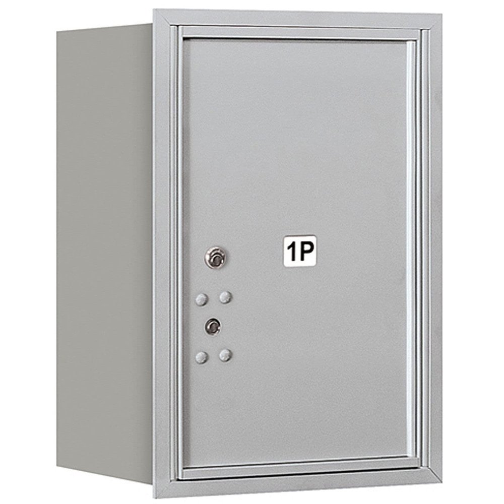 Salsbury Industries 3706S-1PARU 4C Horizontal Mailbox, Aluminum