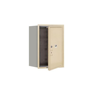 Salsbury Industries 3706S-1PSFU 4C Horizontal Mailbox, Sandstone