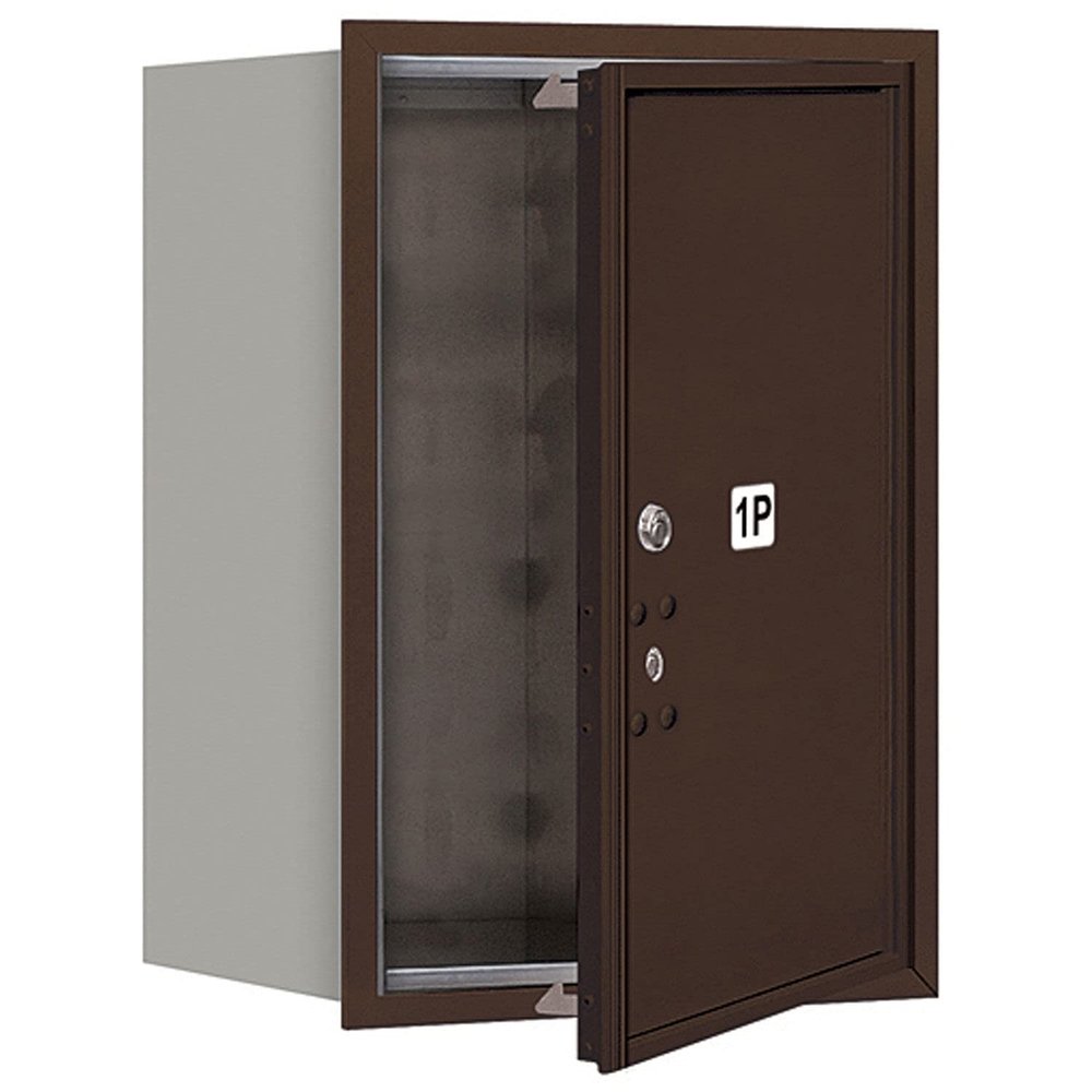 Salsbury Industries 3706S-1PZFP 4C Horizontal Mailbox, Bronze