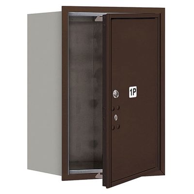 Salsbury Industries 3706S-1PZFU 4C Horizontal Mailbox, Bronze