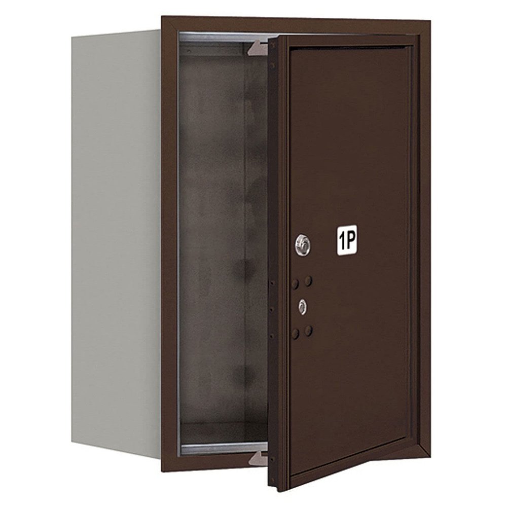 Salsbury Industries 3706S-1PZFU 4C Horizontal Mailbox, Bronze