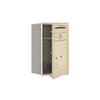 Salsbury Industries 3707S-1PSFU 4C Horizontal Mailbox, Sandstone view 1