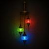 Paykoc Imports Turkish Mosaic Chandelier - 3 Bulbs - 12"x33" - B2 view 2