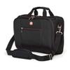 Swiss Gear 15.6" Laptop Case - Black, Unisex-Adults, Briefcase Style, Modern, 14L, 2 Compartments, 8 Pockets, Laptop Compatible view 1