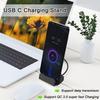 USB C Phone Dock Station for iPhone 15/16, Galaxy, Google Pixel, LG, HTC & More, Phone Charging Stand Cradle for Desk Nightstand, USB C Charging Dock Stand for Switch/Switch Lite view 2