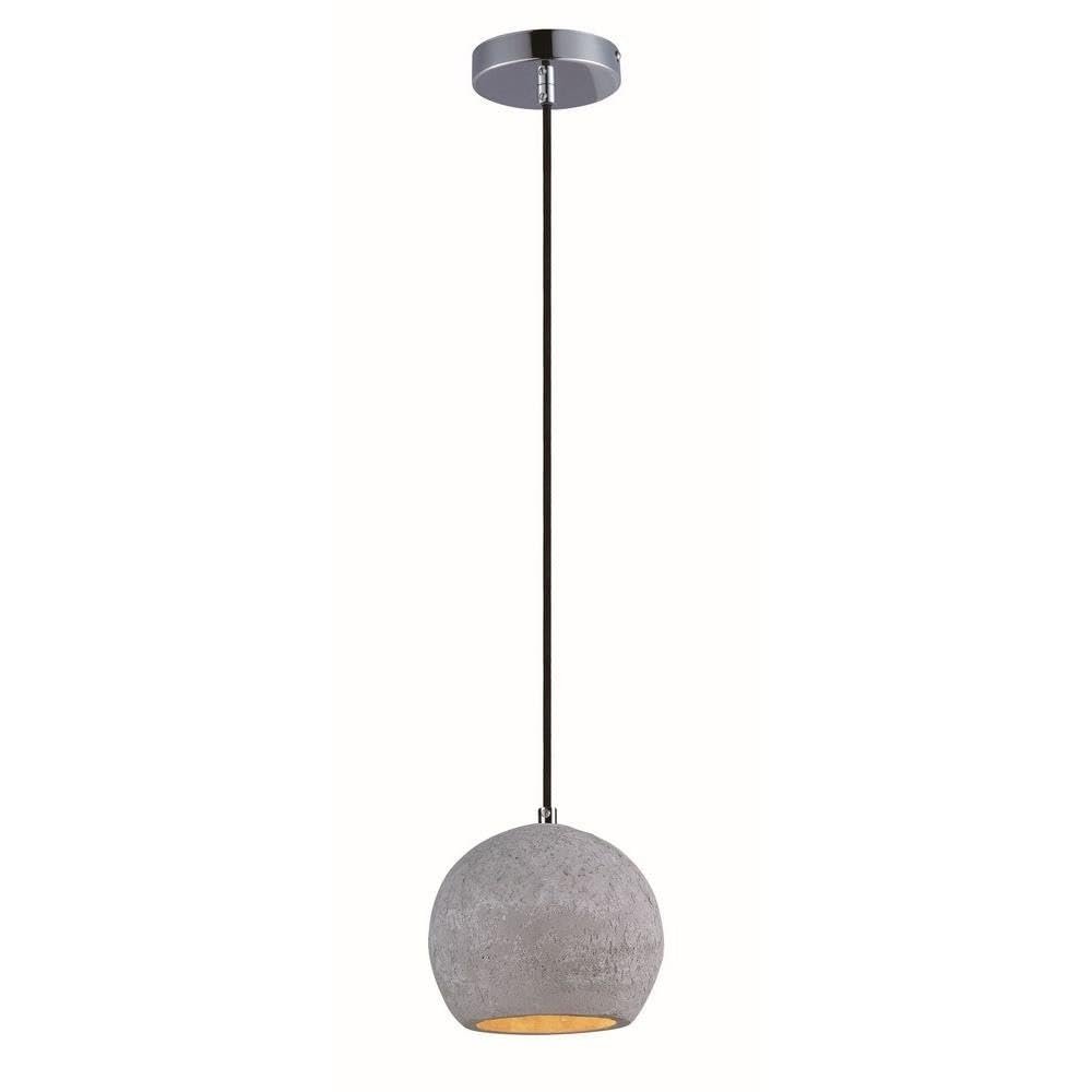 Maxim Crete 1 Light Small Pendant with Polished Chrome Finish