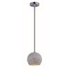 Maxim Crete 1 Light Small Pendant with Polished Chrome Finish view 1
