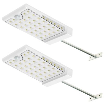 CREATIVE DESIGN 46 LED Solar Lights Outdoor, Motion Sensor Light Wall Light