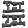 RPM 81372 Flat Front A-Arms for B6 and B6D, Black view 1