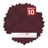 Burgundy Suede Texture 5x7 Backing Board - Uncut Photo Mat Board (10-Sheets) view 1
