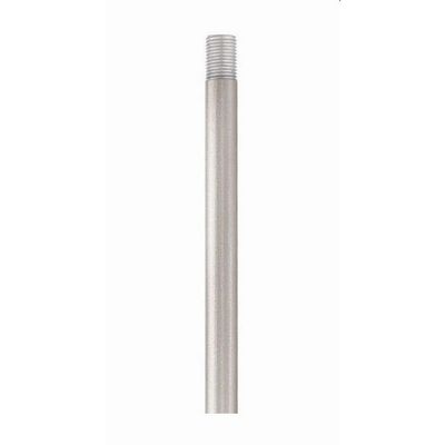 Livex Lighting 56050-34 Accessory - 12 Inch Extension Rod, Brushed Silver Finish
