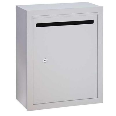 Salsbury Industries Letter Box, Aluminum, Powder Coated, 1 Doors, Surface, 2240AP - 1 Each