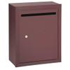 Salsbury Industries 2240ZP Standard Surface Mounted Letter Box with Commercial Lock, Private Access, Bronze view 1