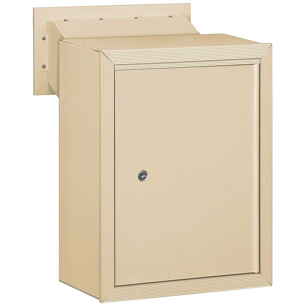 Salsbury Industries 2256SAN Receptacle Option for Mail Drop, Sandstone