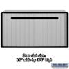 Salsbury Industries 2280 Aluminum Drop Box, 1 Compartment, Aluminum with Black Trim view 3