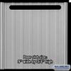 Salsbury Industries 2282 Aluminum Drop Box, 2 Compartments, Aluminum with Black Trim view 3