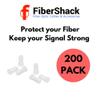 Fibershack - SC Fiber Optic Dust Caps for Fiber Optic Cables and End Faces - 200 Fiber Dust Caps for APC, SC, FC Protection view 4