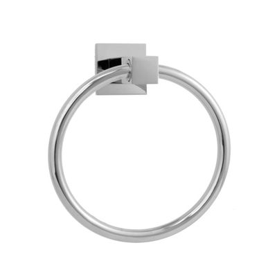Jaclo 4280-CB Cubix Towel Ring, Caramel Bronze, Caramel Bronze