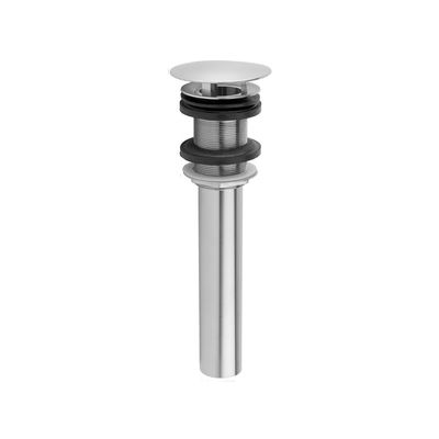 Jaclo 831-PG CO Style Stationary Round Top Drain without Overflow Holes, Polished Gold