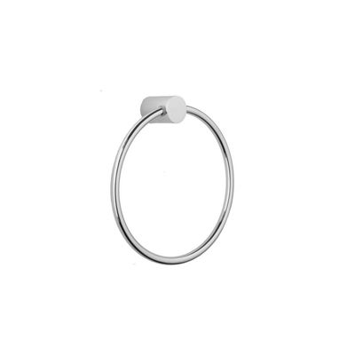 Jaclo 3501-TR-SN Contempo II Towel Ring, Satin Nickel, Satin Nickel